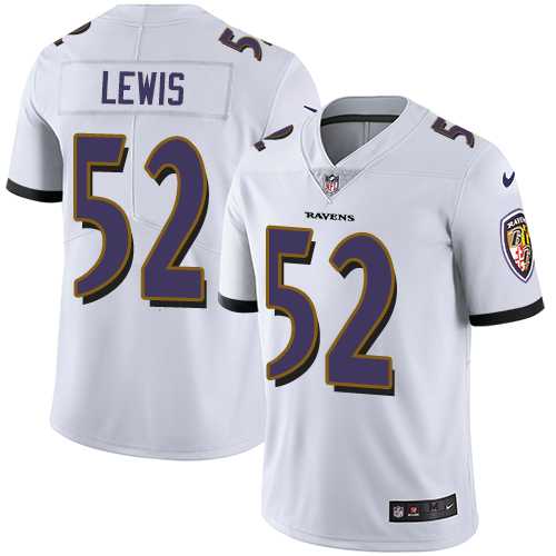 Nike Baltimore Ravens #52 Ray Lewis White NFL Vapor Untouchable Limited Jersey,We sell and wholesale Nike Baltimore Ravens #52 Ray Lewis White NFL Vapor Untouchable Limited Jersey on line form chian!